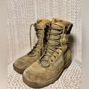 Danner Tanicus 8” Military Boots Women’s Size 6 Coyote Brown Tactical